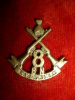 8th Battalion Hyderabad Infantry Cap Badge 